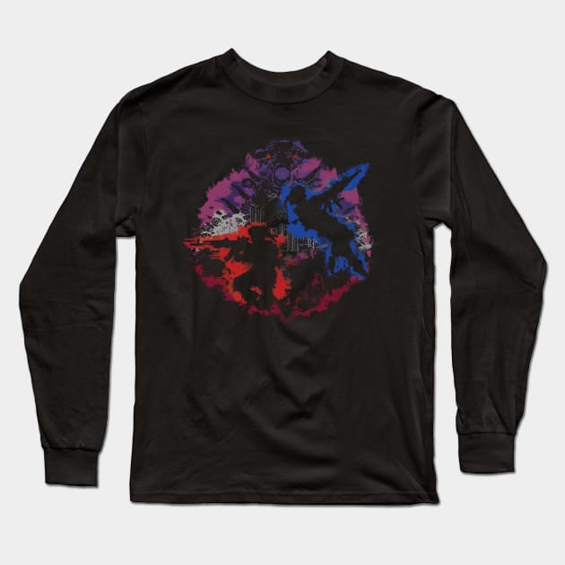 Mad Dog & Scorpion - Neato Long Sleeve T-Shirt by Beanzomatic